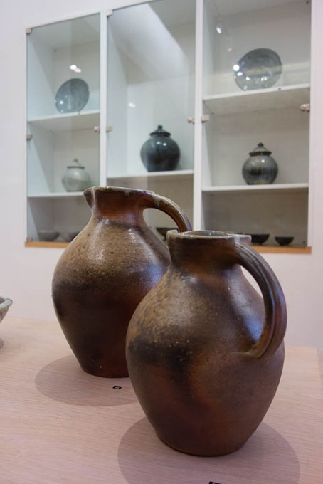 Private View of Svend Bayer’s show at Contemporary Ceramics 2015
